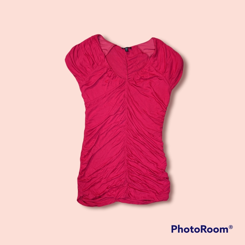 Express top hot pink